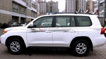 Рейлинги на крышу черные OEM-Tuning Toyota Land Cruiser 200 2007-2019