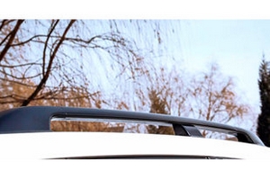 Рейлинги на крышу черные OEM-Tuning Toyota Land Cruiser 200 2007-2019 ― Auto-Clover