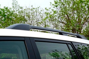 Рейлинги на крышу черные OEM-Tuning Toyota Land Cruiser Prado 150 2010-2019 ― Auto-Clover