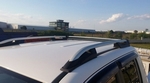 Рейлинги на крышу серебристые (для а/м с багажной подготовкой) FALCON Can Otomotiv Volkswagen Amarok 2010-2019