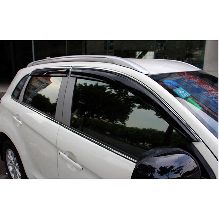 Рейлинги на крышу серебристые OEM-Tuning Mitsubishi ASX 2010-2019 no.5048