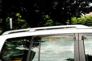 Рейлинги на крышу серебристые OEM-Tuning Toyota Land Cruiser Prado 150 2010-2019 ― Auto-Clover