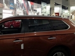Рейлинги на крышу серебристые OEM-Tuning Mitsubishi Outlander III 2013-2019