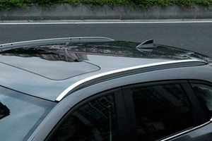 Рейлинги продольные на крышу серебристые OEM-Tuning Mazda CX-5 2017-2019 ― Auto-Clover
