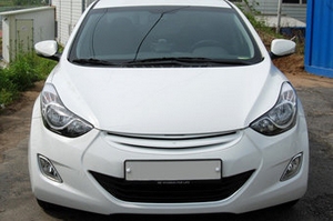 Решетка радиатора Art X Hyundai Elantra 2010-2015 ― Auto-Clover
