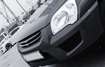 Решетка радиатора ArtX KIA Sportage 2004-2009