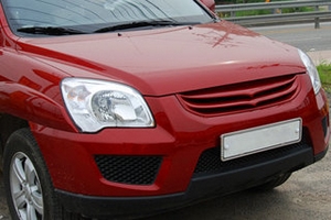 Решетка радиатора ArtX KIA Sportage 2004-2009 ― Auto-Clover