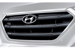 Решетка радиатора Black Edition Tuix Hyundai Tucson 2015-2019 ― Auto-Clover
