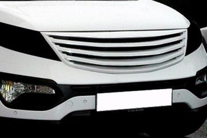 Решетка радиатора Car &amp; Sports KIA Sportage 2010-2015 ― Auto-Clover