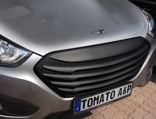 Решетка радиатора черная Tomato Hyundai ix35 2009-2015 no.17995