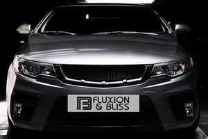Решетка радиатора Fluxion &amp; Bliss (неокрашено) KIA Cerato 2009-2012 ― Auto-Clover