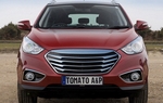 Решетка радиатора хромированная Tomato Hyundai ix35 2009-2015