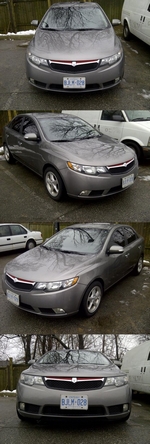 Решетка радиатора HSM KIA Cerato 2009-2012