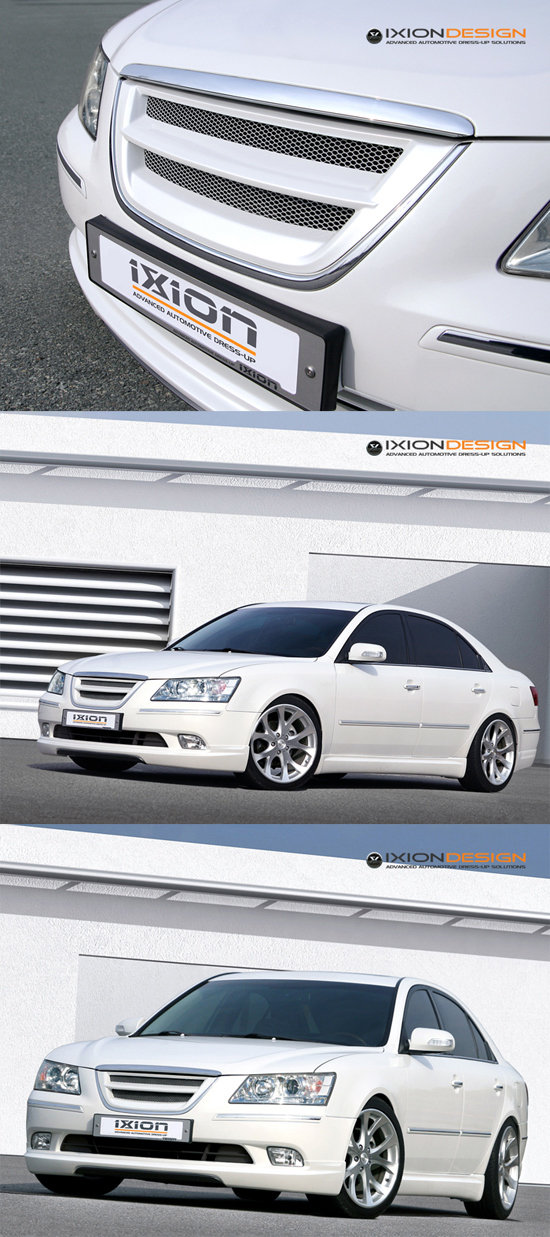 Решетка радиатора Ixion Hyundai Sonata 2004-2010 0515