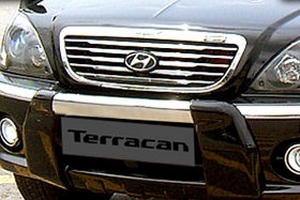 Решетка радиатора Mobis Hyundai Terracan 2001-2007 ― Auto-Clover