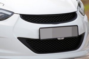 Решетка радиатора Noble Style Hyundai Elantra 2010-2015 ― Auto-Clover