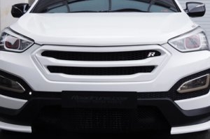 Решетка радиатора Roadruns (окрашено) Hyundai Santa Fe 2012-2018 ― Auto-Clover