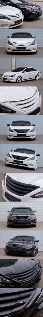 Решетка радиатора RoadRuns (окрашено) Hyundai Sonata 2009-2014