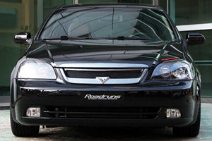 Решетка радиатора RoadRuns (окрашено) Chevrolet Lacetti 2002-2013 ― Auto-Clover