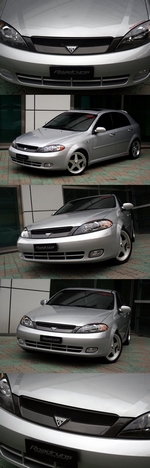 Решетка радиатора RoadRuns (окрашено) Chevrolet Lacetti 2002-2013