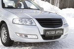 Решетка радиатора (с сеткой черной) Русская Артель Nissan Almera 2002-2009