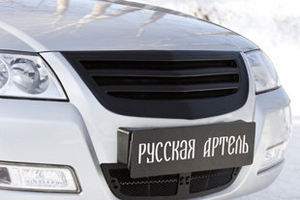 Решетка радиатора (с сеткой черной) Русская Артель Nissan Almera 2002-2009 ― Auto-Clover