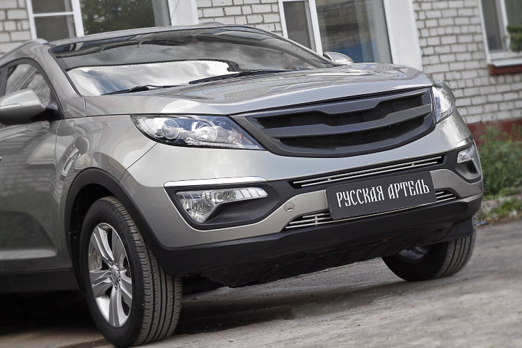 Решетка радиатора (вариант 1) Русская Артель KIA Sportage 2010-2015 19559