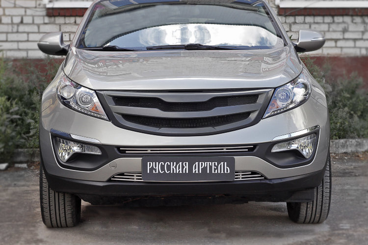 Решетка радиатора (вариант 1) Русская Артель KIA Sportage 2010-2015 19559