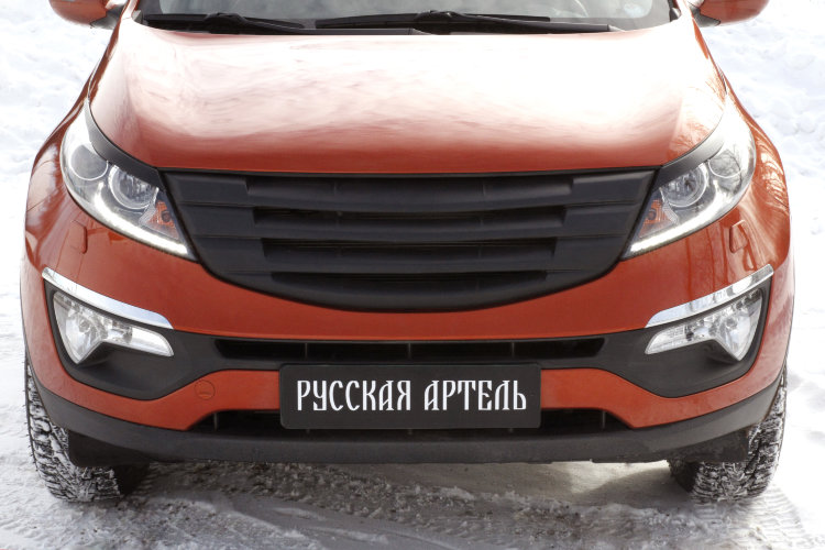 Решетка радиатора (вариант 3) Русская Артель KIA Sportage 2010-2015 19561
