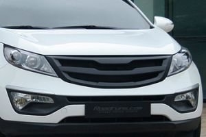 Решетка радиатора (версия 1) RoadRuns (окрашено) KIA Sportage 2010-2015 ― Auto-Clover