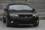 Решетка радиатора (версия 1) RoadRuns (окрашено) KIA Cerato 2009-2012