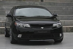 Решетка радиатора (версия 1) RoadRuns (окрашено) KIA Cerato 2009-2012