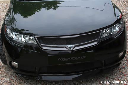 Решетка радиатора (версия 1) RoadRuns (окрашено) KIA Cerato 2009-2012 0751