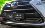 Решетка в передний бампер алюминиевая OEM-Tuning Lexus NX 2014-2019