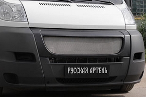 Решётка радиатора с металлической сеткой Русская Артель Peugeot Boxer 2006-2019 ― Auto-Clover