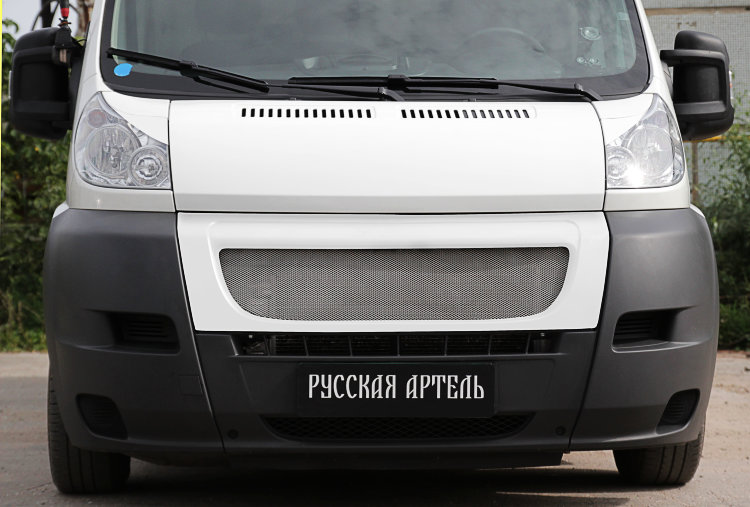 Решётка радиатора с металлической сеткой Русская Артель Citroen Jumper 2006-2019 no.740