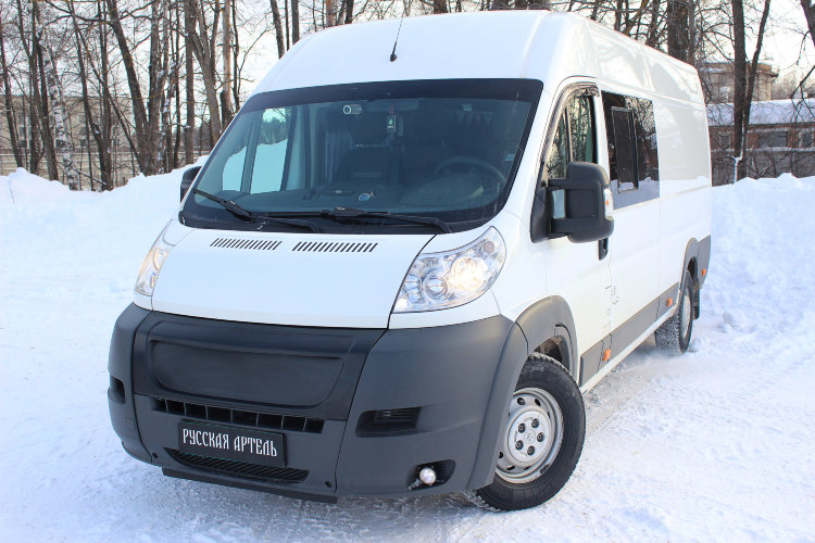 Решётка радиатора зимний вариант (заготовка) Русская Артель Citroen Jumper 2006-2019 no.742