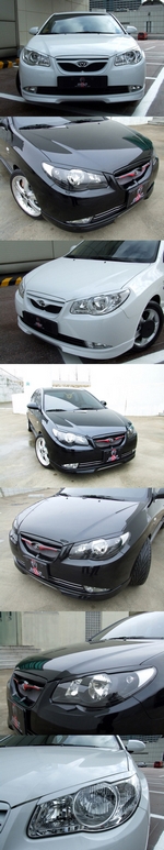 Реснички на фары M&amp;S Hyundai Elantra 2006-2010