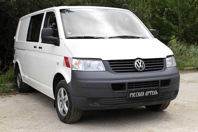 Реснички на фары Русская Артель Volkswagen Transporter T5 2003-2015 no.617