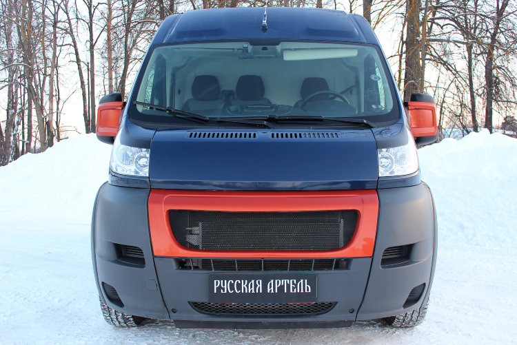 Реснички на фары Русская Артель Peugeot Boxer 2006-2019 no.665