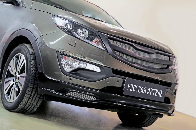 Реснички на фары Русская Артель KIA Sportage 2010-2015 no.782