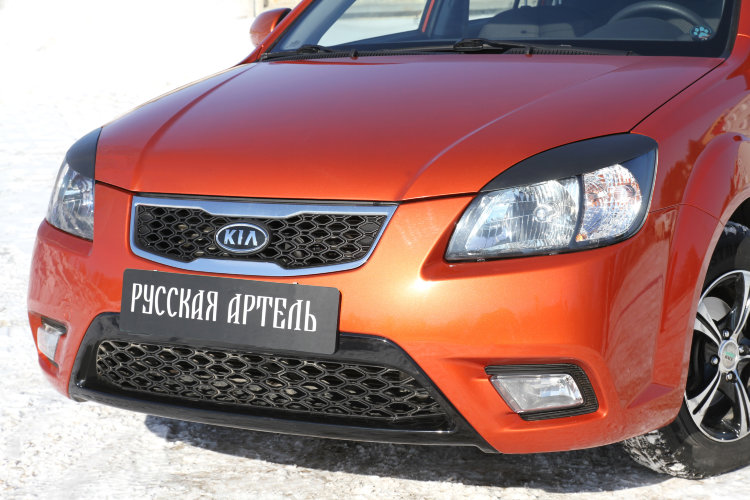 Реснички на фары Русская Артель KIA Rio 2005-2010 no.809