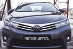 Реснички на передние фары Русская Артель Toyota Corolla 2013-2019