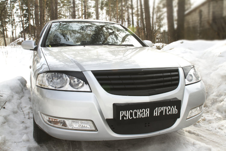 Реснички на передние фары Русская Артель Nissan Almera 2002-2009 no.18568