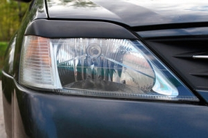 Реснички на передние фары Русская Артель Renault Logan 2004-2012 ― Auto-Clover