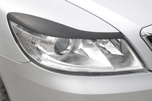 Реснички на передние фары Русская Артель Skoda Octavia II 2005-2013 ― Auto-Clover