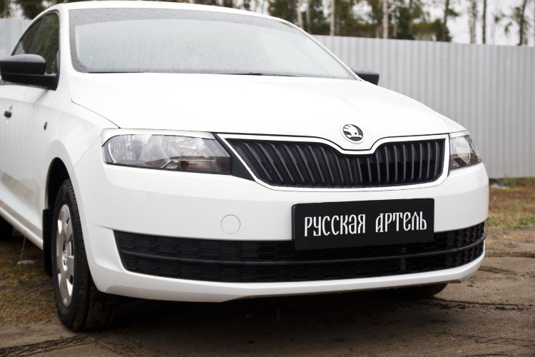 Реснички на передние фары Русская Артель Skoda Octavia II 2005-2013 no.18365
