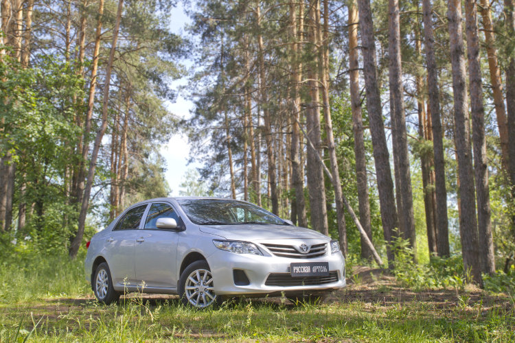 Реснички на передние фары Русская Артель Toyota Corolla 2007-2013 no.18339