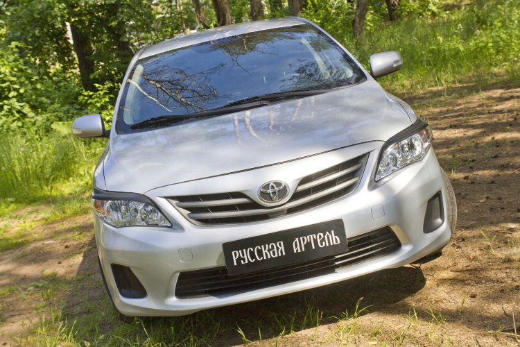 Реснички на передние фары Русская Артель Toyota Corolla 2007-2013 no.18339