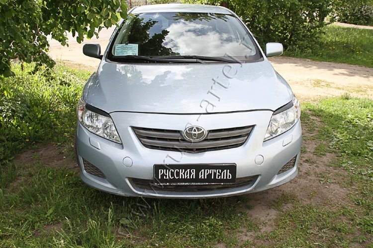 Реснички на передние фары Русская Артель Toyota Corolla 2007-2013 no.18333